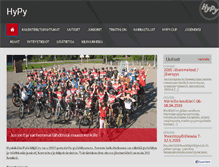 Tablet Screenshot of hypy.fi